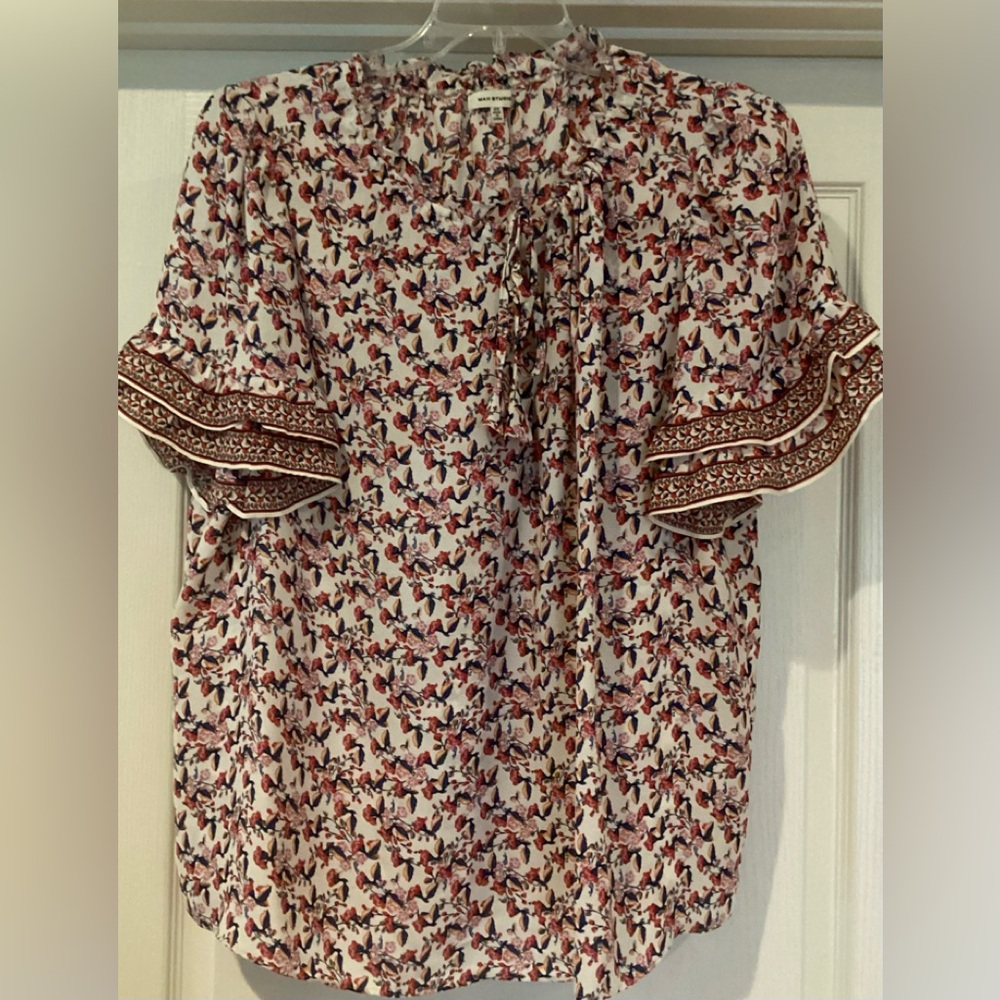 Max Studios short sleeve blouse